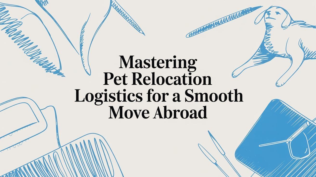 Mastering Pet Relocation Logistics for a Smooth Move Abroad