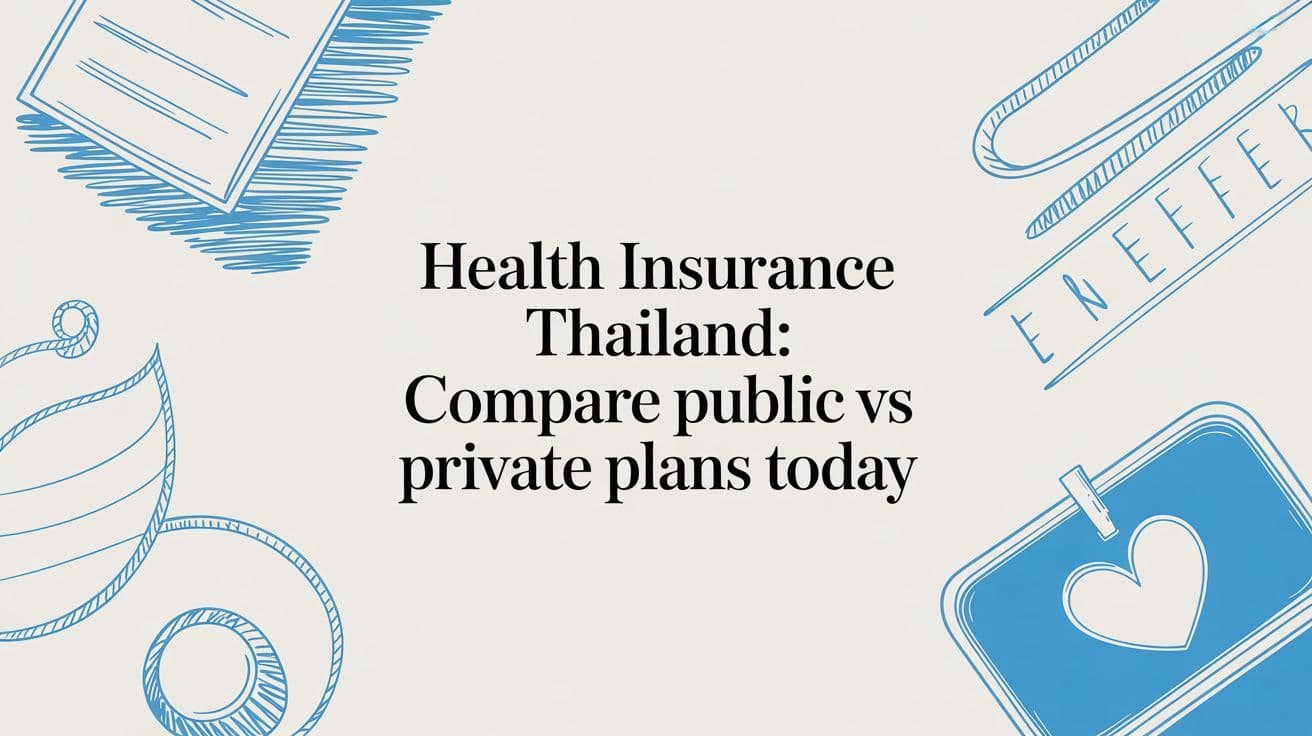 Health insurance thailand: Compare Public vs Private Plans Today