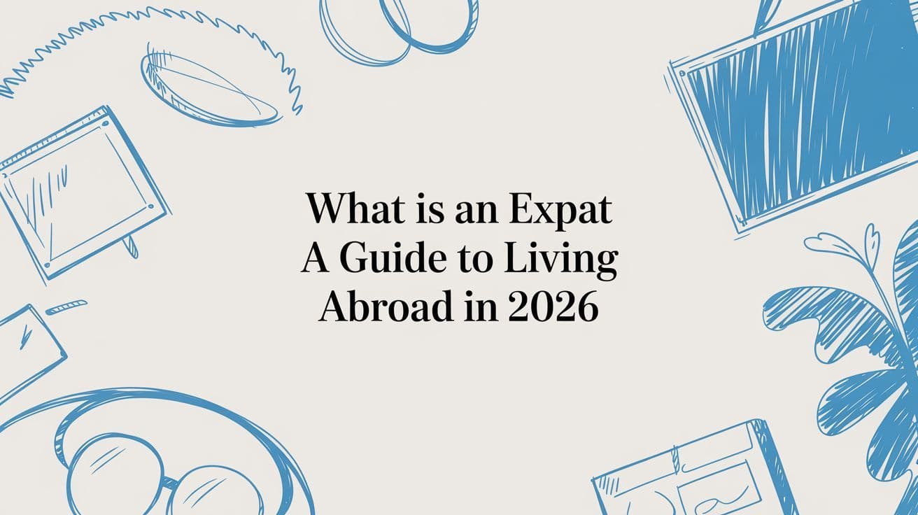 What Is an Expat A Guide to Living Abroad in 2026